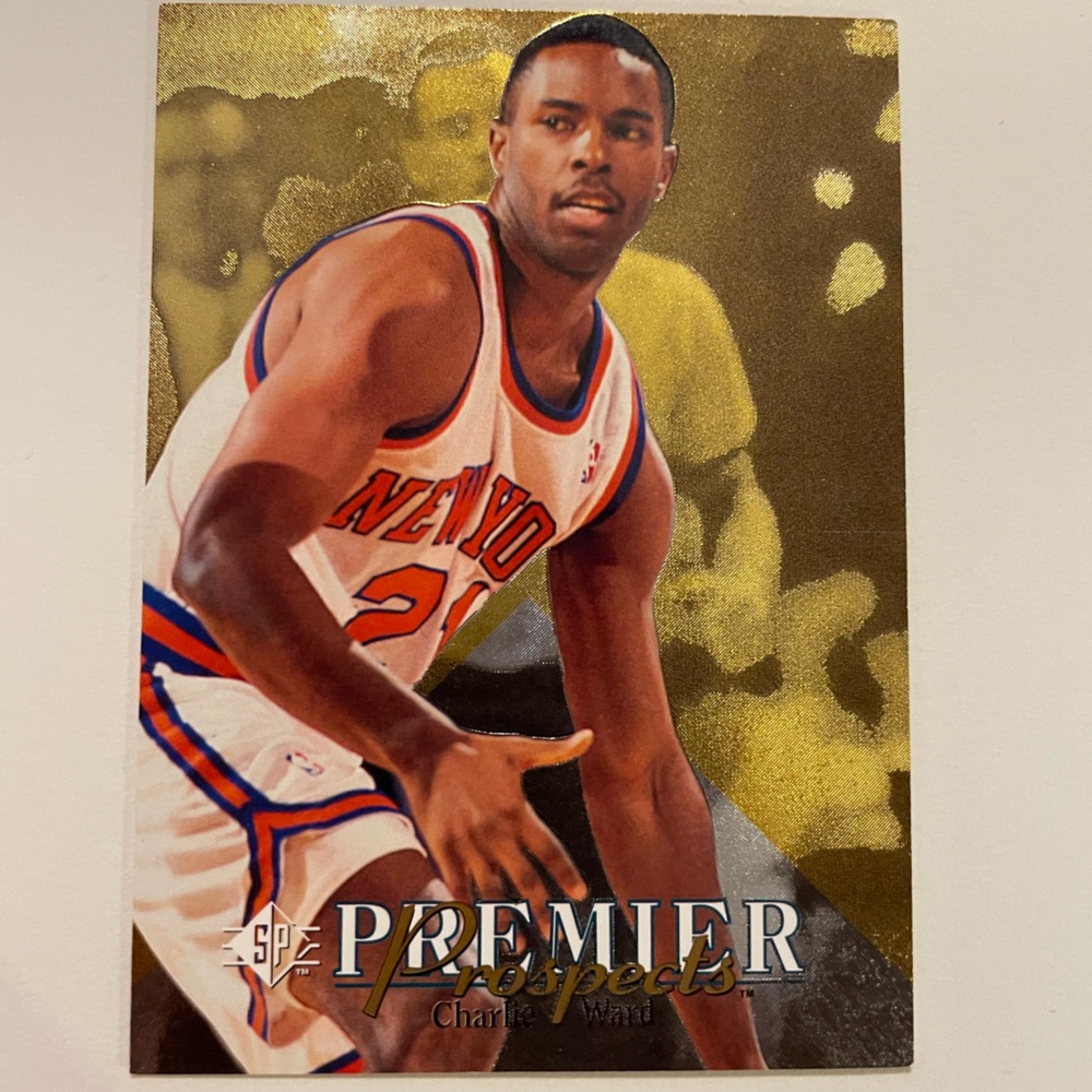 1994-95 Upper Deck SP Premier Prospects #25 Charlie Ward Rookie Card